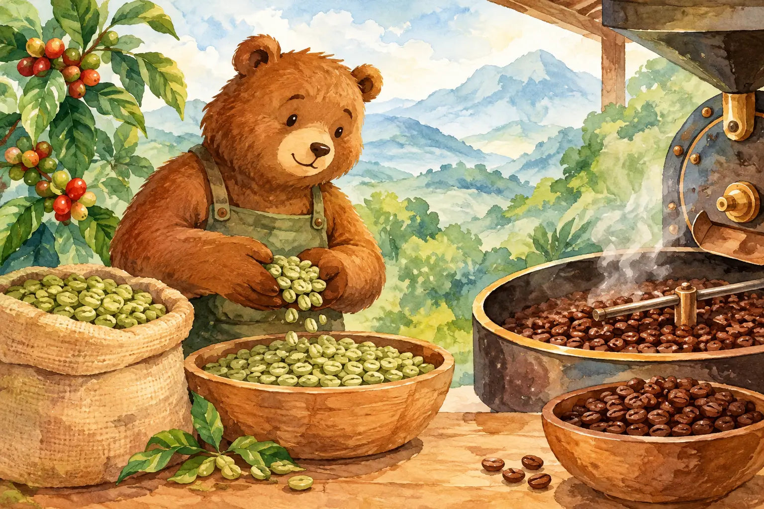Green Coffee: What It Is and Why Roasting Matters
