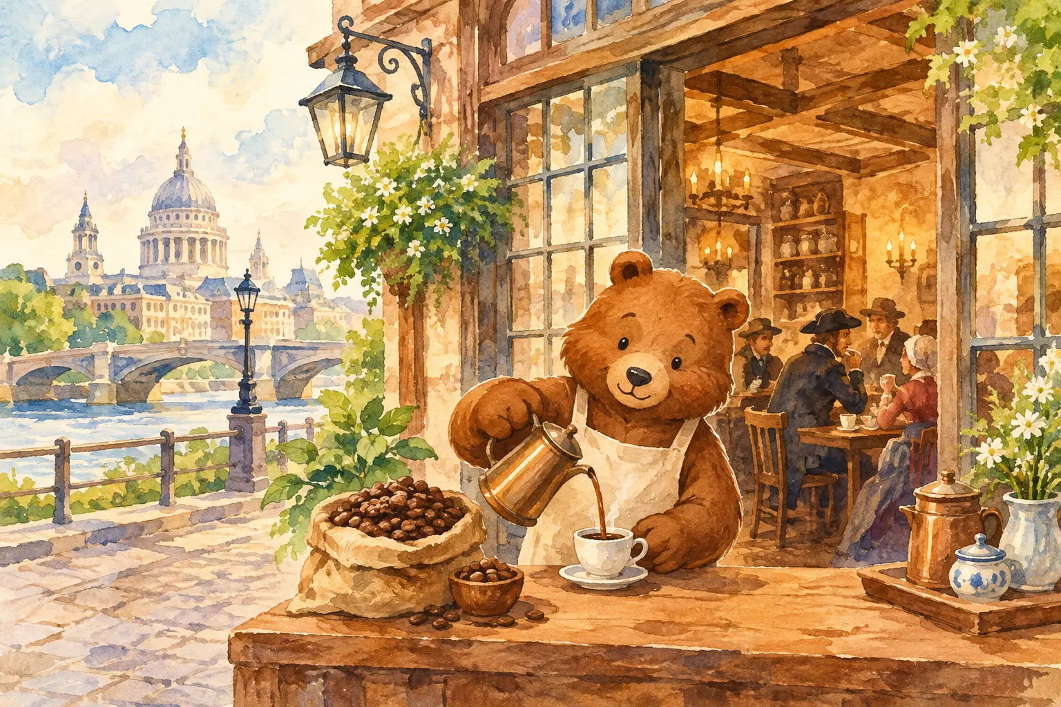 What Was the First Coffee Shop in the UK?