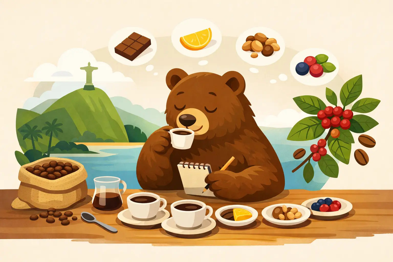 Brazil Coffee Flavour Notes Explained