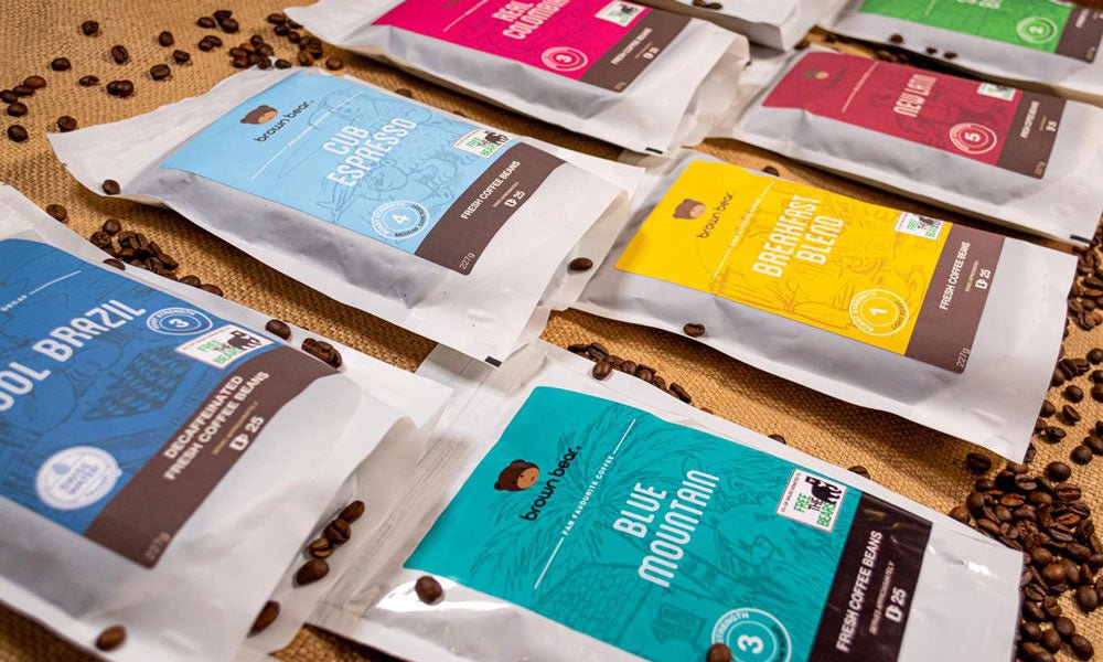 BROWN BEAR IS BORN - Brown Bear Coffee