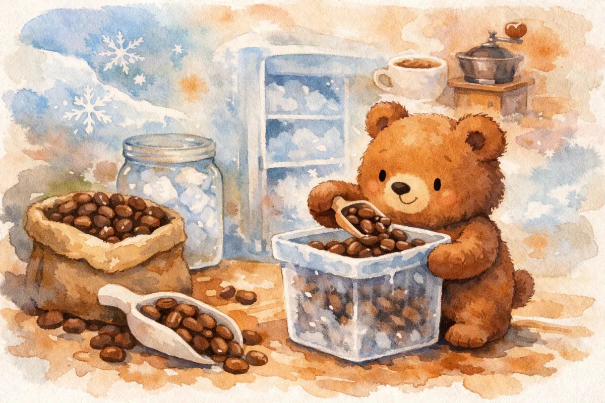 Can You Freeze Coffee Beans? The Best Way - Brown Bear Coffee