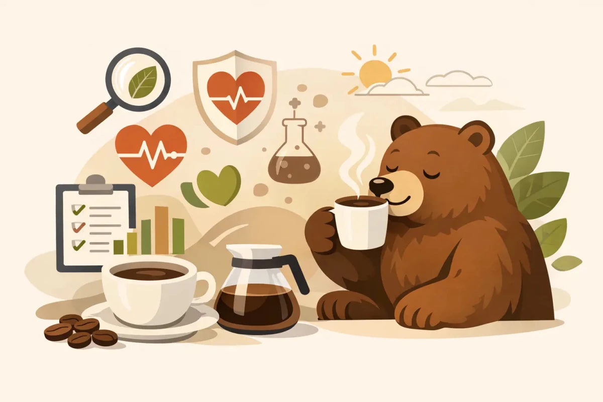 Coffee Health Benefits: What’s Real? - Brown Bear Coffee