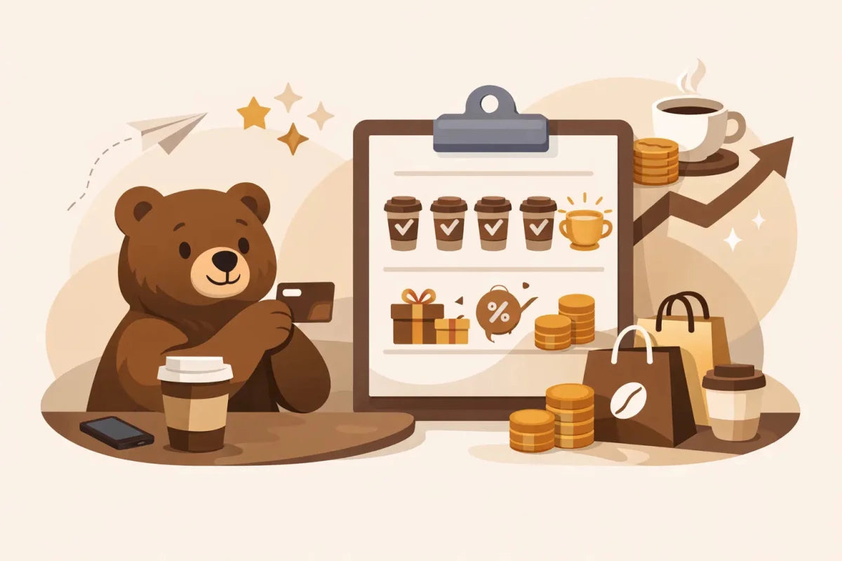 Coffee Rewards Programme Benefits That Add Up - Brown Bear Coffee