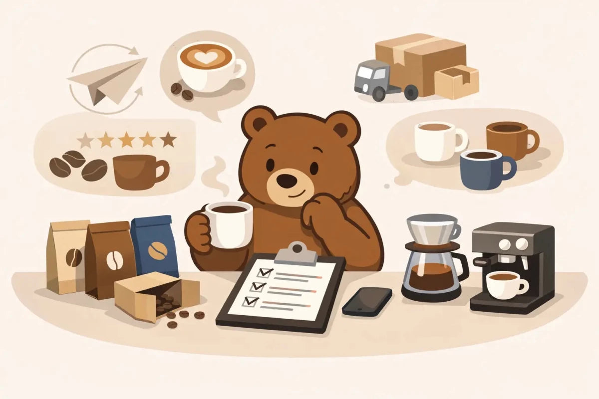 Coffee Subscription Review: What Matters Most - Brown Bear Coffee