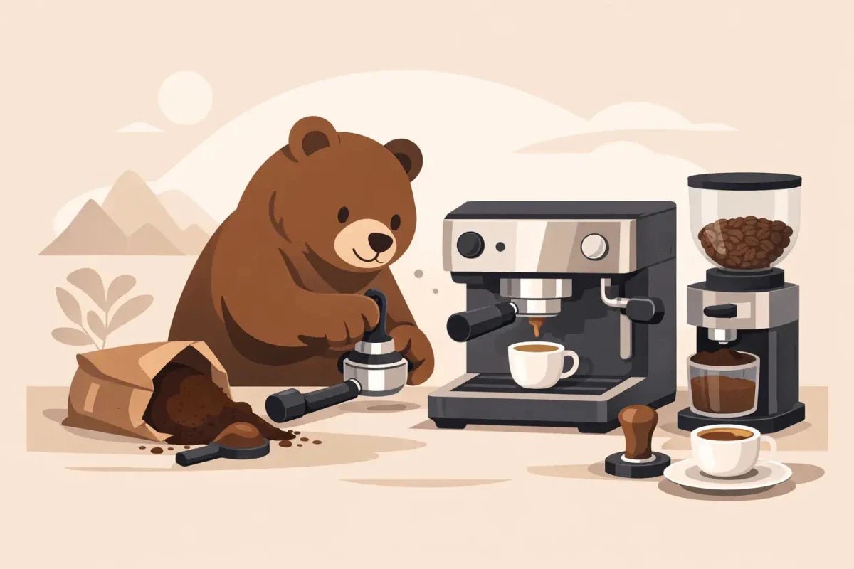 Ground Coffee for Espresso That Works - Brown Bear Coffee