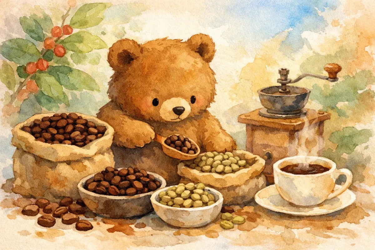How to Choose Coffee Beans for Your Perfect Cup - Brown Bear Coffee