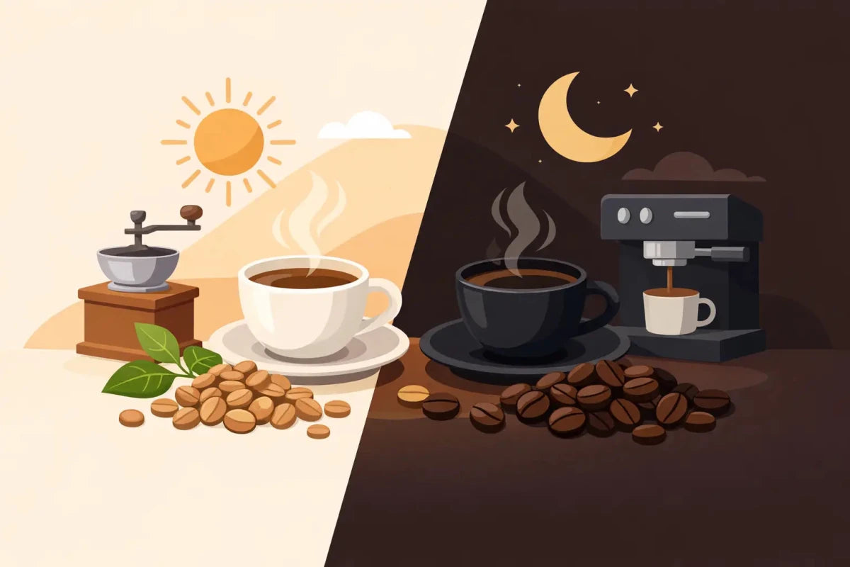 Light Roast vs Dark Roast Explained - Brown Bear Coffee