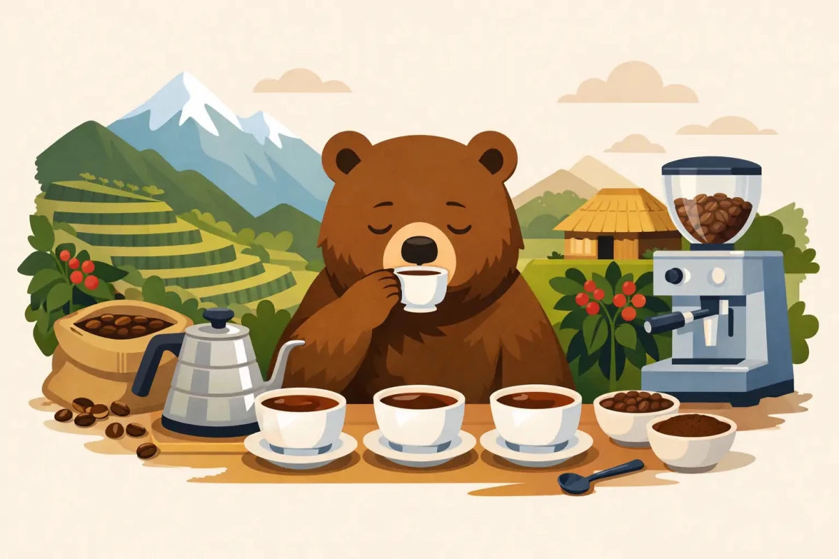 Peruvian Coffee Taste Guide for Everyday Brewing - Brown Bear Coffee
