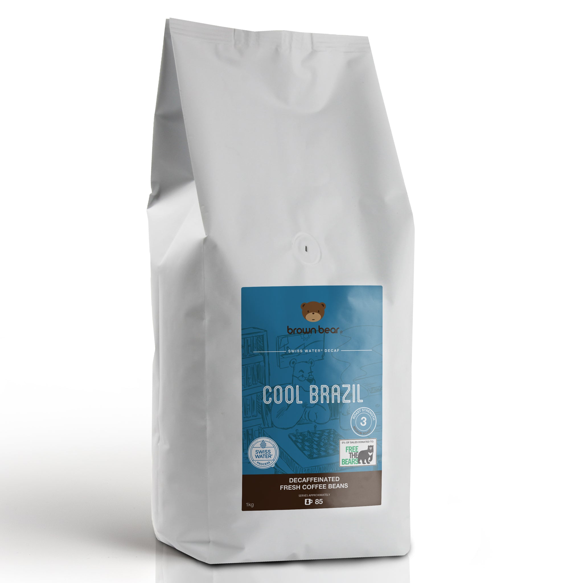Brazilian Decaf Coffee - Swiss Water Decaffeinated - Cool Brazil