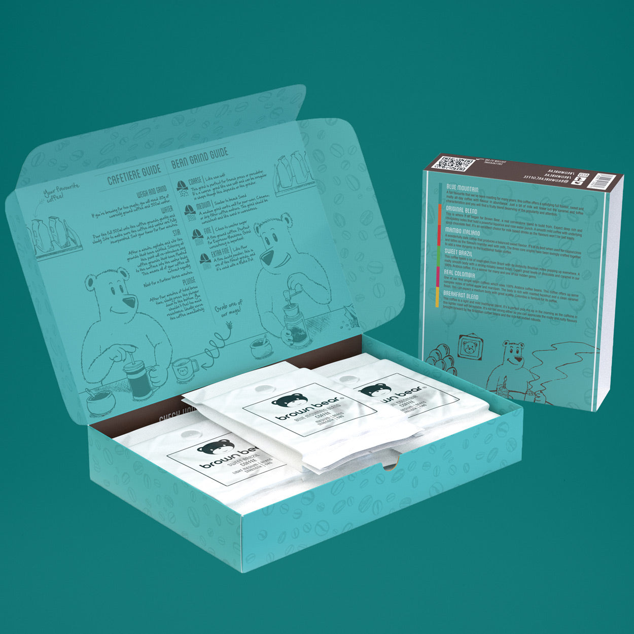 Happy Birthday Coffee Gift Box - 6 Coffees In one Box