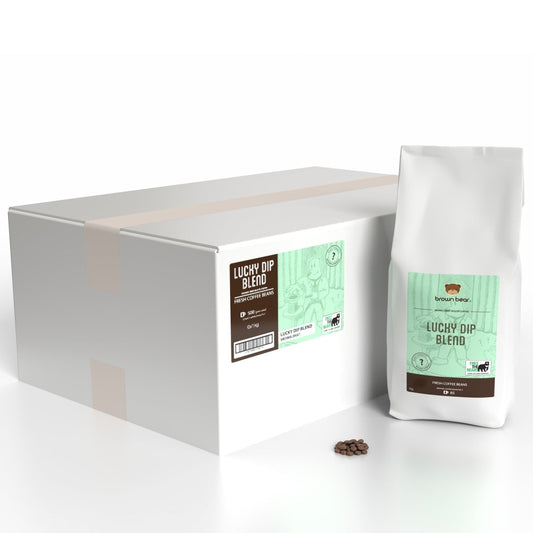 Lucky Mystery Coffee 6x1kg Case - Brown Bear Coffee