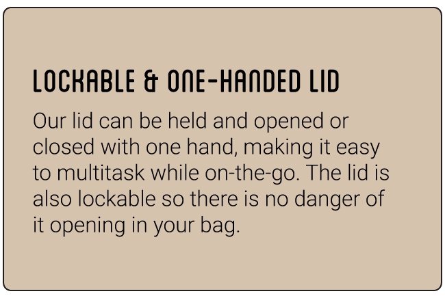 Premium Travel Flask - Brown Bear Coffee