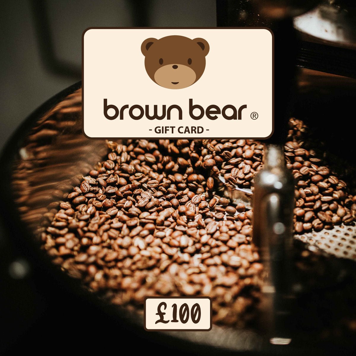 £100.00 Gift Card - Brown Bear Coffee