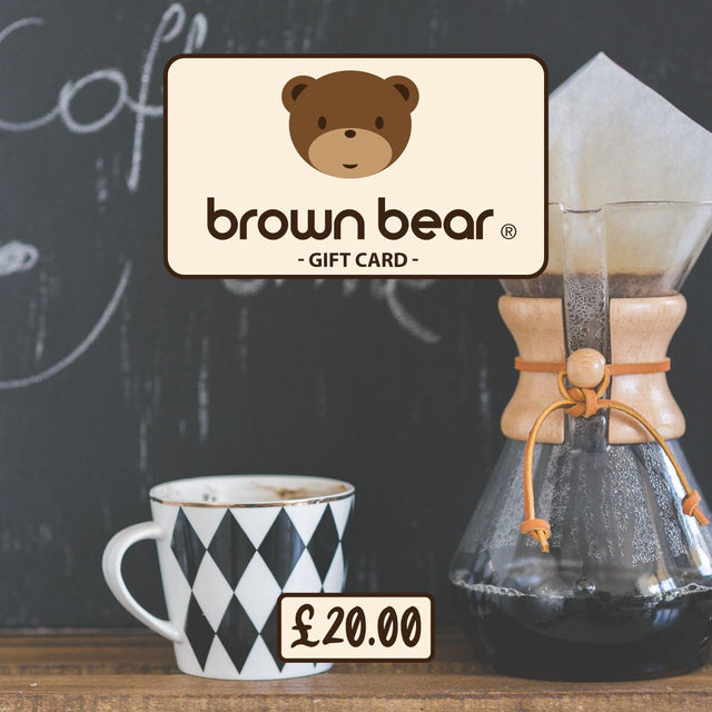 £20.00 Gift Card - Brown Bear Coffee