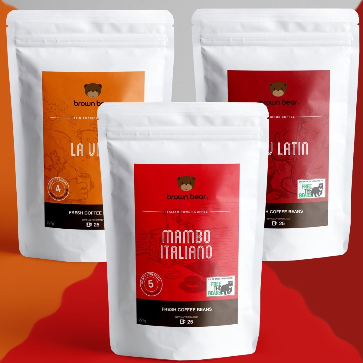 Brown Bear Dark Roast Bundle - Brown Bear Coffee