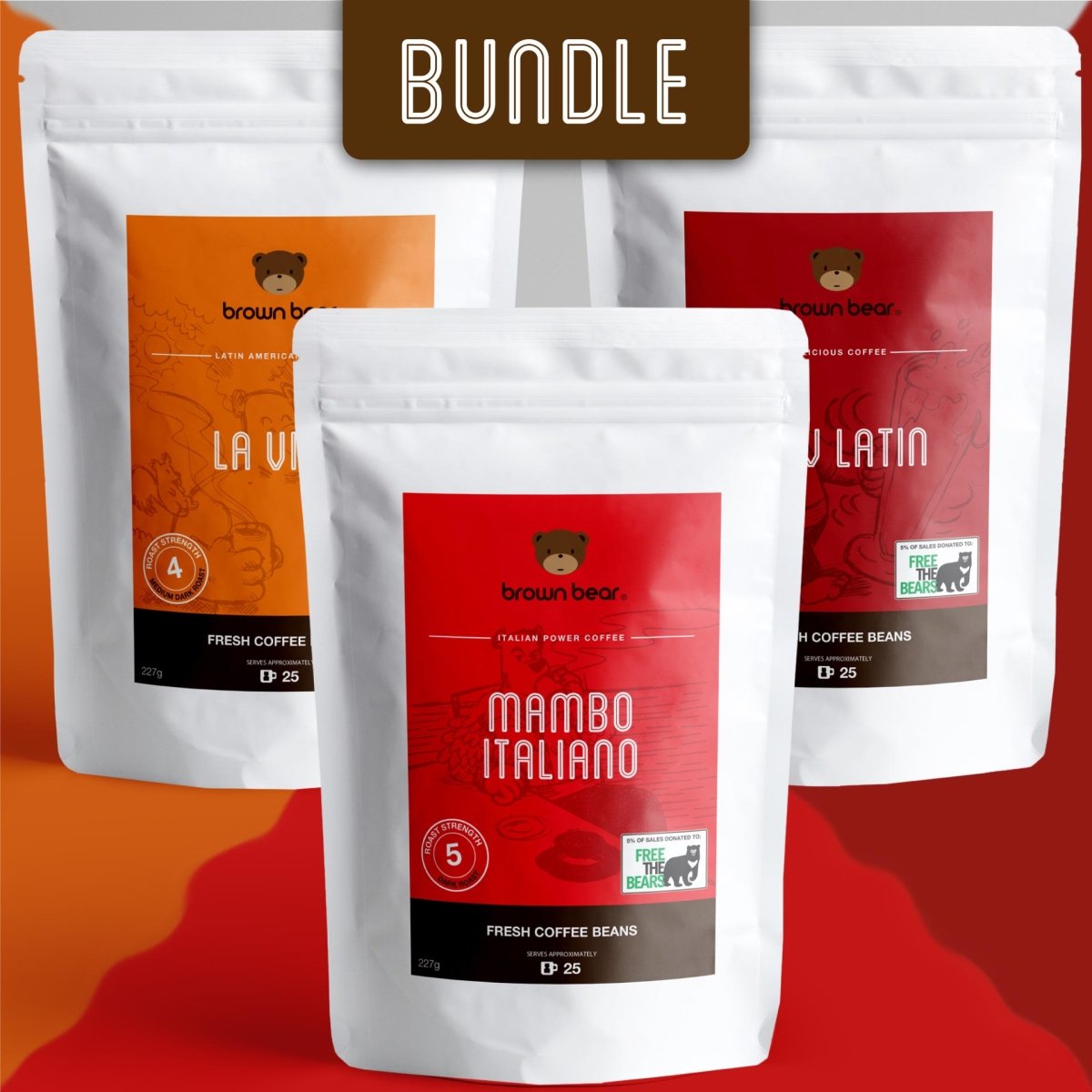 Brown Bear Dark Roast Bundle - Brown Bear Coffee