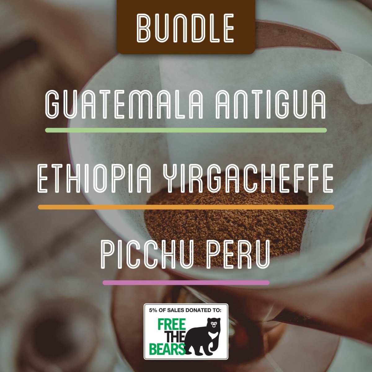 Brown Bear Single Origin Bundle - Brown Bear Coffee