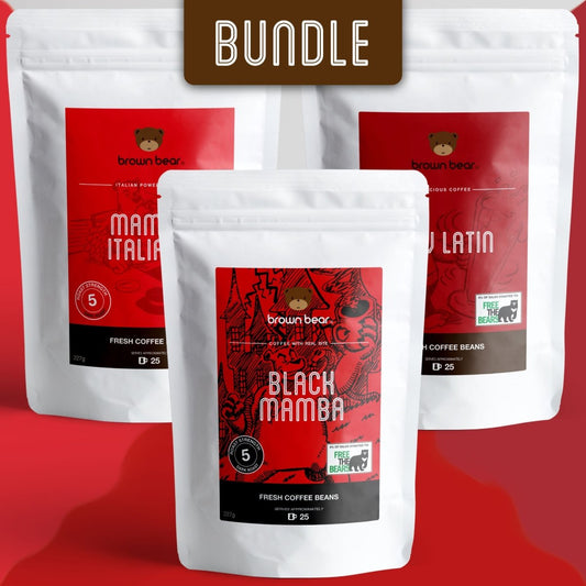 Brown Bear Ultra Dark Bundle - Brown Bear Coffee