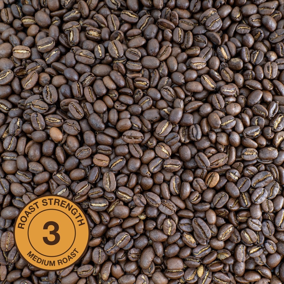 Ethiopian Yirgacheffe Coffee, Strength 3, Medium Roast - Brown Bear Coffee