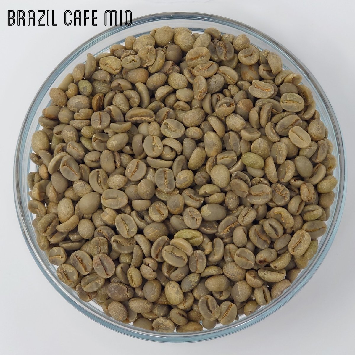 Green Unroasted Coffee | Brazil Cafe Mio | For the Home Roaster, 227g - Brown Bear Coffee