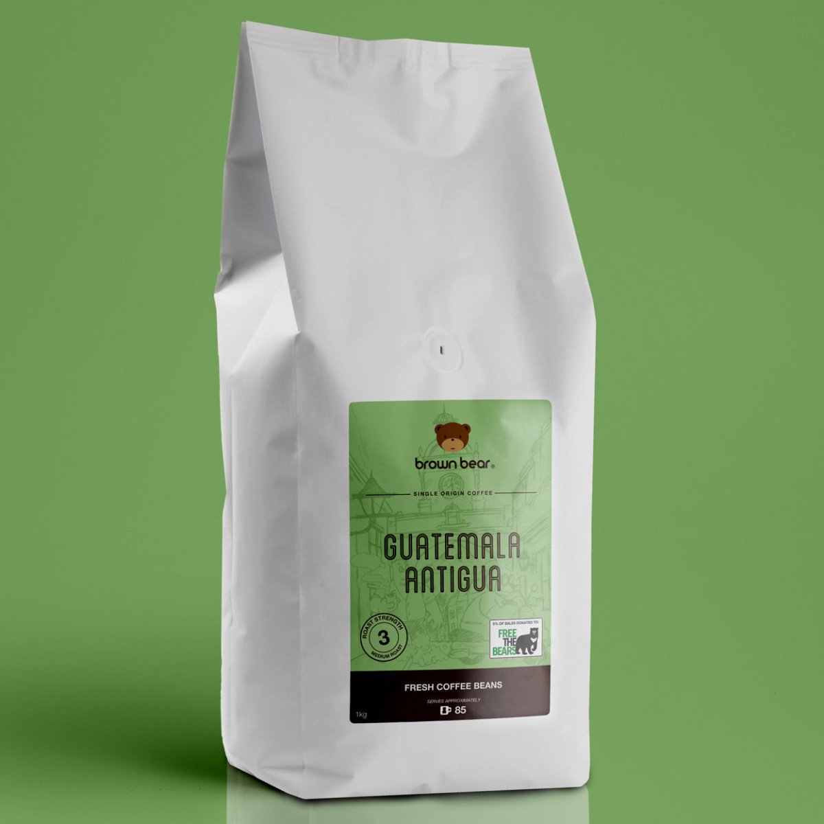 Guatemala Antigua Coffee - Medium Roast - Strength 3