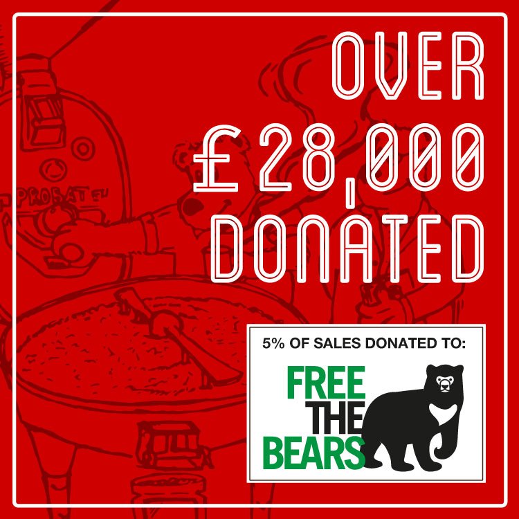 Medium Roast Coffee, Strength 3 | Real Colombia - Brown Bear Coffee