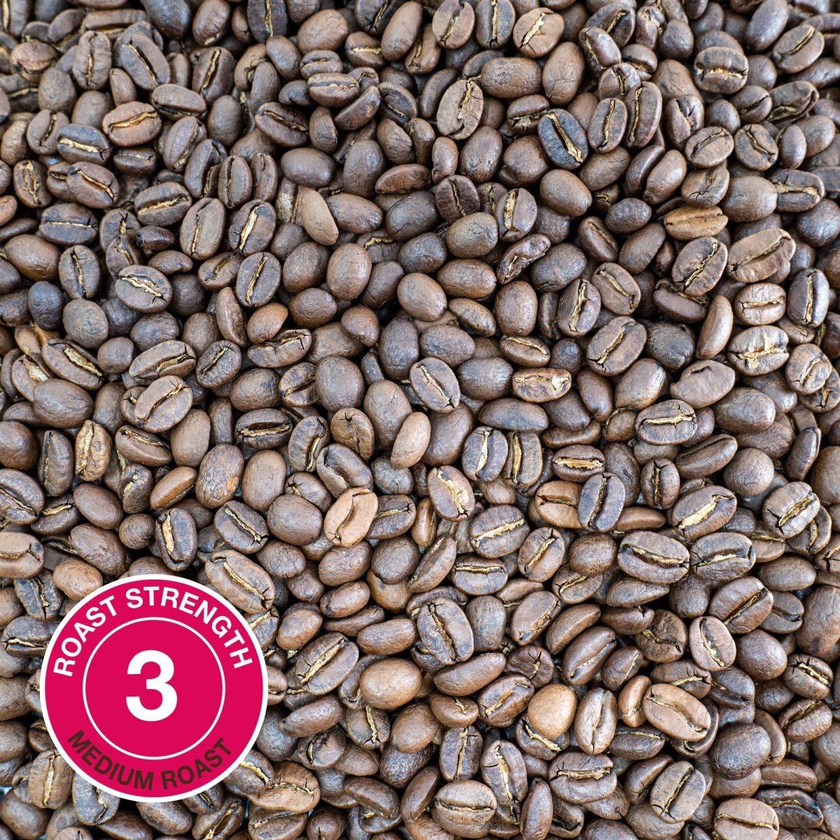 Real Colombia Coffee, Strength 3, Medium Roast - Brown Bear Coffee