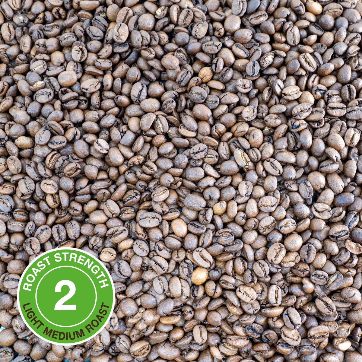 Sweet Brazil Coffee, Strength 2, Medium Roast - Brown Bear Coffee